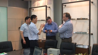 Visitting YLI Company